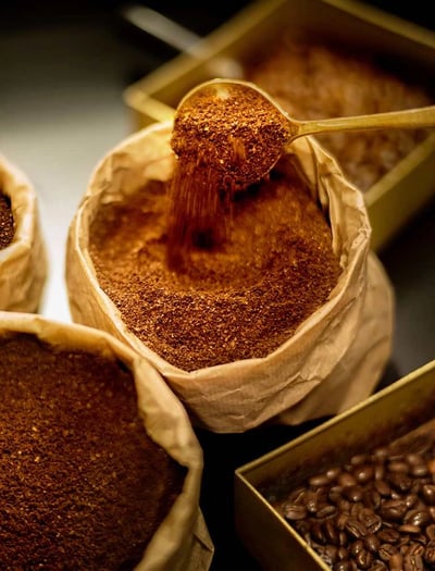 coffee grinding
