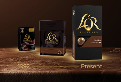 C21345558 JDE L'OR DTC Our story page GBL Header image Mobile 391x652px